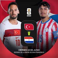 Turquía vs Paraguay: cuándo, dónde y cómo ver el partido
