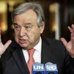 UN's Guterres warns against 'sleepwalking'