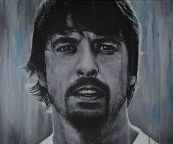 Dave Grohl Painting by David Dunne - Dave Grohl Fine Art Prints and Posters for Sale - dave-grohl-david-dunne