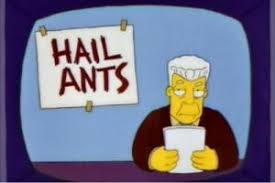 I, for one, welcome our new insect overlords. : TheSimpsons via Relatably.com