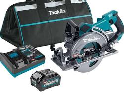 Makita 40V Max XGT Brushless Cordless Rear Handle 7-1/4” Circular Saw Kit