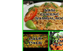 Kuliner malam solo dekat masjid sheikh zayed Nasi Goreng Sambalado Solo