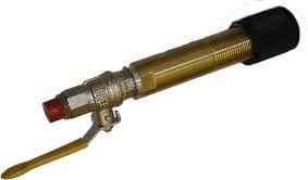 Thermic Lance Holder 3/8 bore pipe with collett fitting