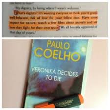 From Veronika Decides to Die by Paulo Coelho | Lazy Bookworm via Relatably.com