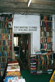 Book Mania! | &#39;Be not inhospitable to strangers lest they be... via Relatably.com