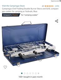 What are good double camping stoves?
