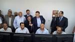 وزير النقل يتفقد مشروع تطوير
