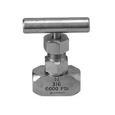 Stainless Steel Instrumentation Needle Valves - 3/8" 6000 PSI