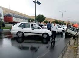 باران در مشهد خسارت به بار آورد: ۷۷۴ خودرو تصادف کردند