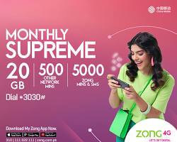 Image of Jazz Monthly Supreme Offer Pakistan