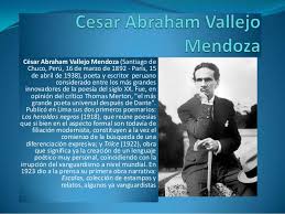 Image result for CESAR VALLEJO MENDOZA