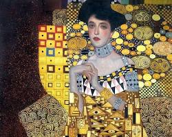 Gambar Gustav Klimt Portrait of Adele BlochBauer I