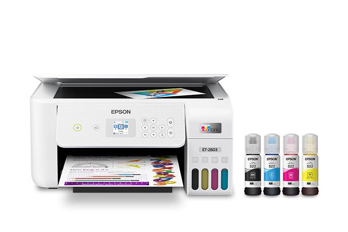 Epson EcoTank ET-2803 Wireless All-in-One Color Inkjet Printer