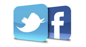 twitter e facebook