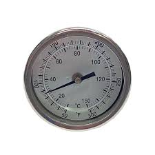 3500250 - 3" Thermometer Gauge, Bi-Metal, 50-300 PSI With ...