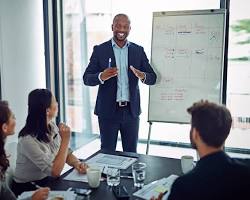Image of Consultant giving a presentation