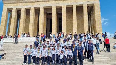 İklim izcileri Ata'nın huzurunda İhlas Haber Ajansı