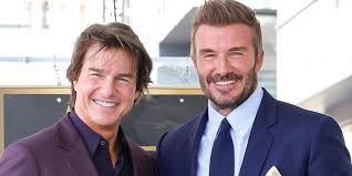 Tom Cruise supports David Beckham at Hollywood Walk of Fame ceremony - as Victoria makes hilarious speech