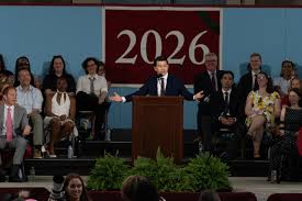 Chieng Issues Profanity-Laced Warning Against AI in Class Day Address