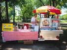 Hot dog cart supplies