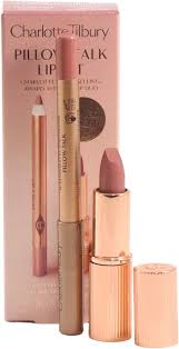 Amazon.com : Charlotte Tilbury Pillow Talk Mini Matte Revolution Lipstick and Lip Cheat Lip Liner Mini Travel Size Duo Set : Beauty & Personal Care