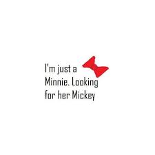 cute love quote found on Polyvore...except i found my mickey ... via Relatably.com