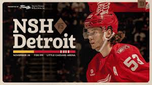 Red Wings Host Predators on Thanksgiving Eve: Game Preview, Lines, and How to Watch