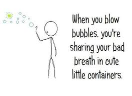 Blowing Bubbles Quotes | When You Blow Bubbles, You&#39;re Sharing ... via Relatably.com