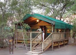 Tent at Nata Lodge Botswana 