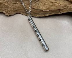 collar cenizas gato huella acero inoxidable cat memorial jewelry ashes locket，AI 生成