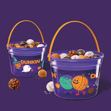 Dunkin' Munchkins Bucket: A Spooky Season Treat