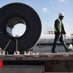'gun held head' steel tariffs
