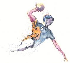 Resultado de imagem para DESENHOS DE PESSOAS JOGANDO HANDEBOL