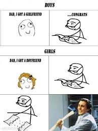 Difference between boys and girls funny boys girls boyfriend ... via Relatably.com