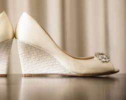 Image of Wedges comfortable wedding shoes