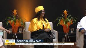 Atriz e diretora Dira Paes recebe o título de Doutora Honoris Causa pela UFPA