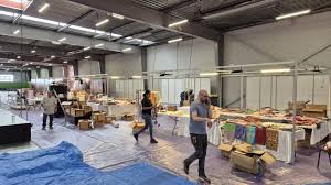 "Le plus gros du travail, c’est l’éclairage et le câblage" : les exposants dans la dernière ligne droite avant l’ouverture de la Foire de Tours