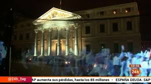 Resultat d'imatges de manifestacion hologramas madrid congreso