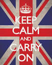 Posters Artwork - Keep Calm and Carry On