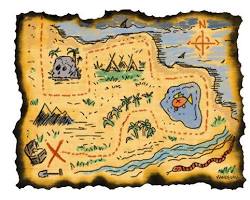 Image of pirate treasure map