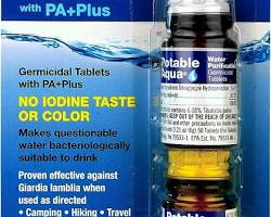 Image of Water purification tablets