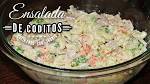 Receta de ensalada de coditos