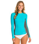 Women's rash guard swim top