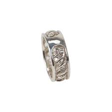 Double Helix Wedding Band, Sterling Silver, a David Morgan Exclusive