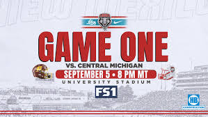 New Mexico Lobos football game-day scene at University Stadium