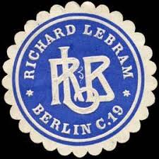 Schmuckhandel - Richard Lebram - Berlin W0249269 – Veikkos-