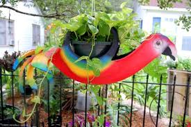 Image result for pasu bunga kitar semula