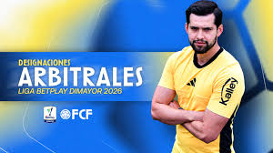 Designaciones arbitrales: Partido adelantado Fecha 16 Liga BetPlay DIMAYOR l-2026