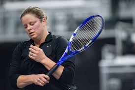 Kim Clijsters discussing tennis secrets