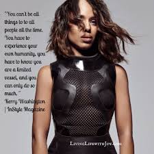 Quote of the Day | Kerry Washington | Living Life With Joy via Relatably.com